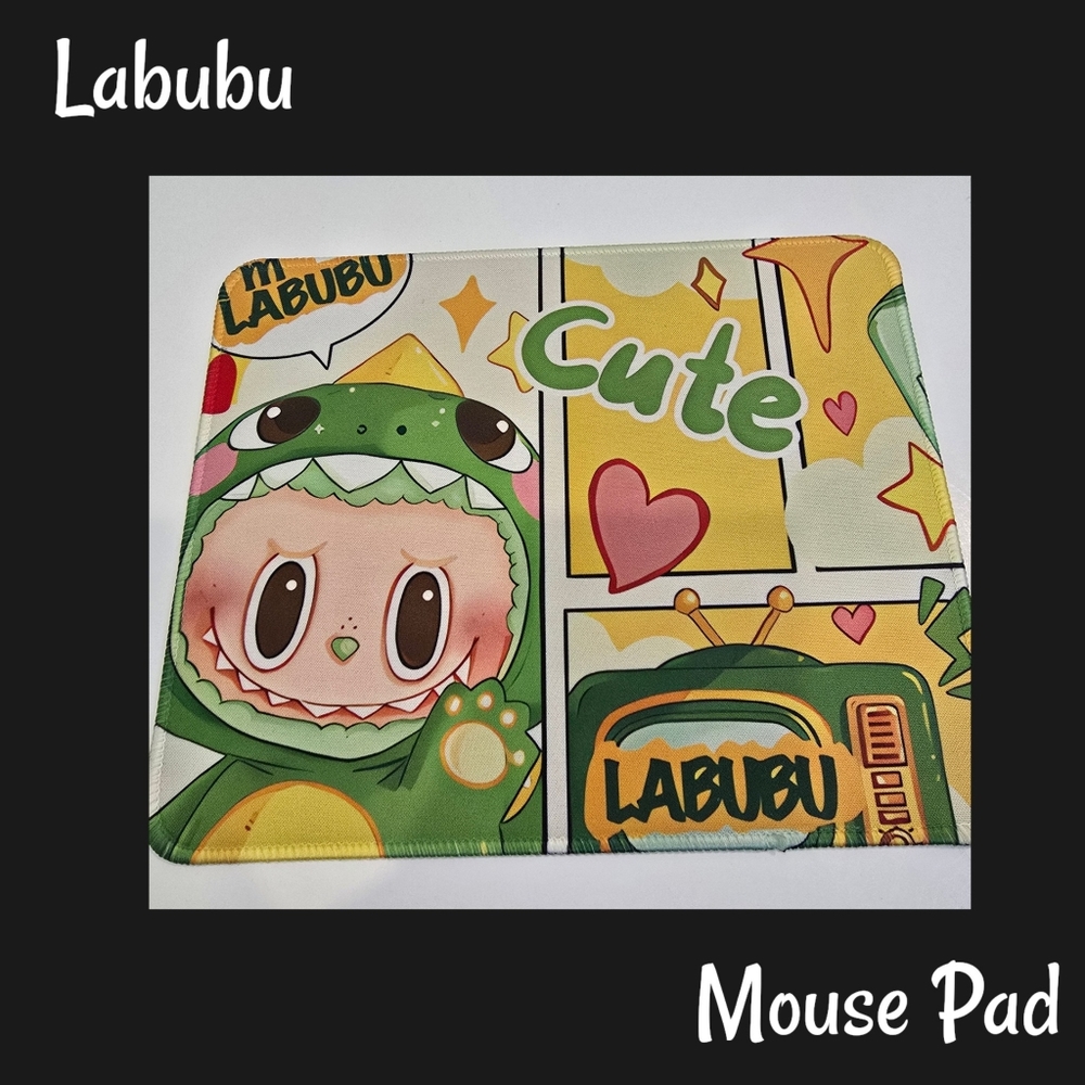 Labubu Cute Cartoon Mouse Pad NWOT